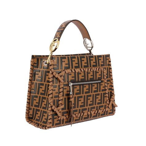 fendi satchel bags|fendi shoulder bag women.